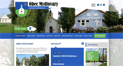 Desktop Screenshot of mydlovary.cz