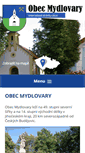 Mobile Screenshot of mydlovary.cz